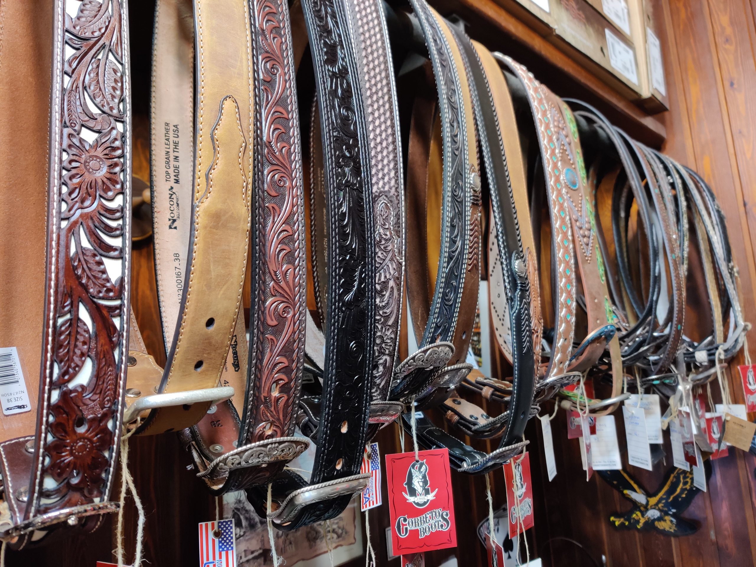 Cinturones vaqueros, calidad y estilo Corbeto's Boots Blog