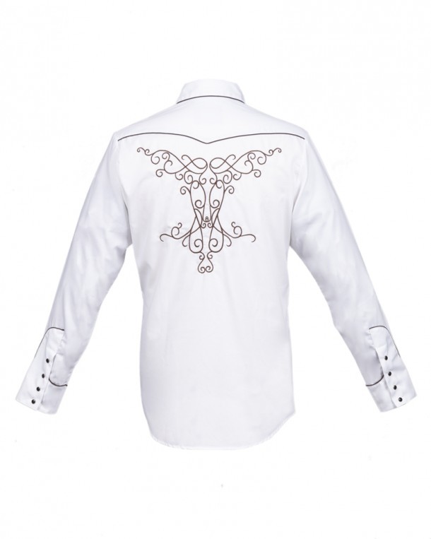 Cowboy classic stitching shirt