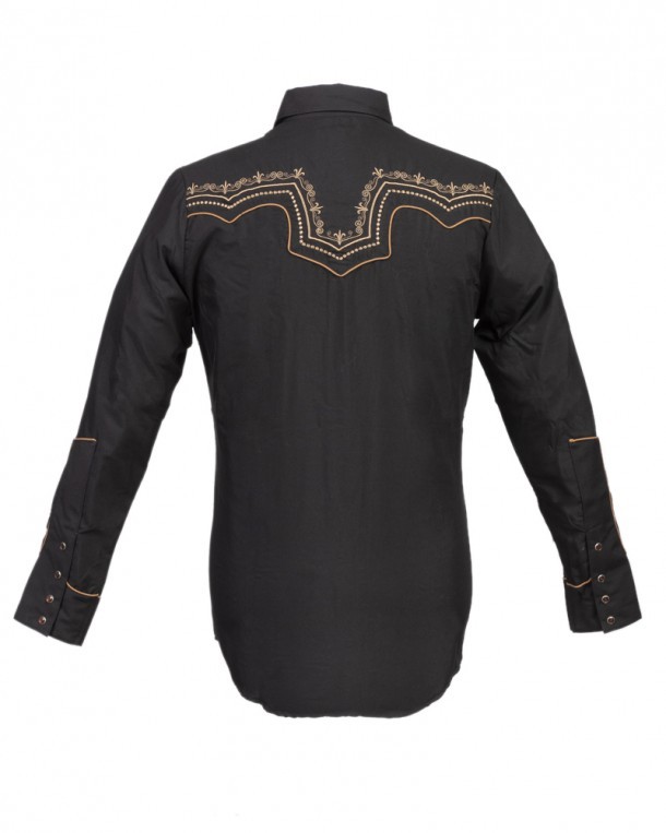 Mexican charro embroidered shirt