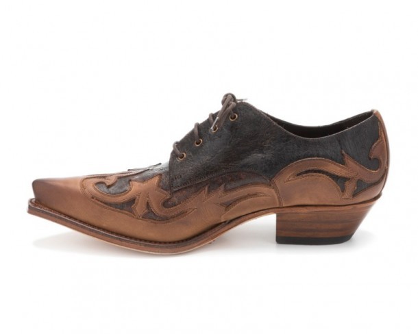 Zapatos western para traje cowboy