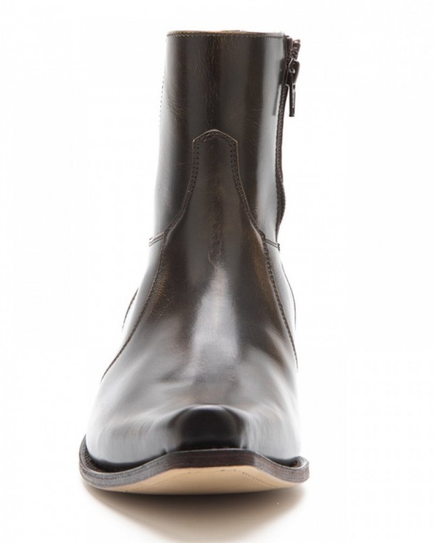 Botín cowboy Sendra con cremallera para hombre