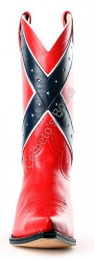 Confederate flag cowgirl hot sale boots