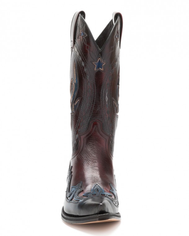 Mens red Sendra western boots