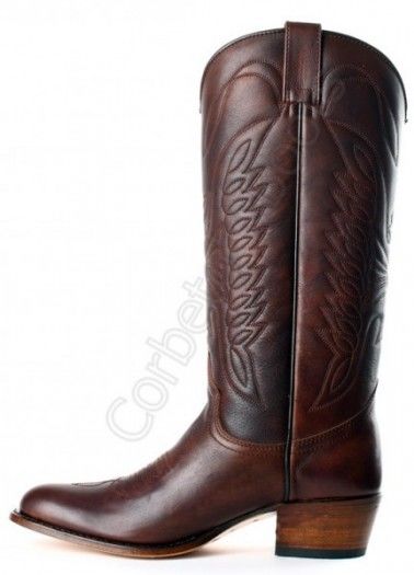 7082 Debora Corona 3205 | Sendra ladies high leg round toe cowboy boot