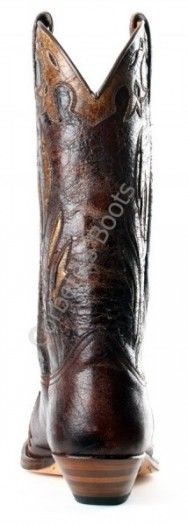 8930 Tibu Piton Barriga Panizo 2-Barbados Quercia | Sendra Boots mens combined distressed leather and snake skin cowboy boots