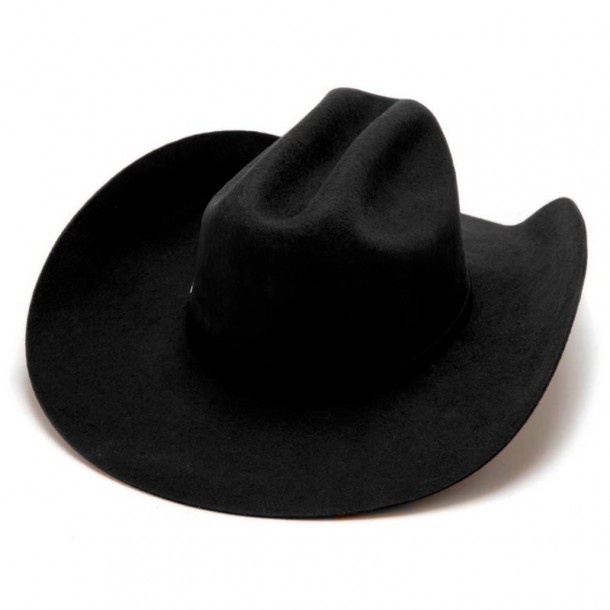 Sombreros cowboy lana negra