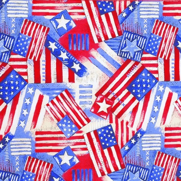 USA flag bandana