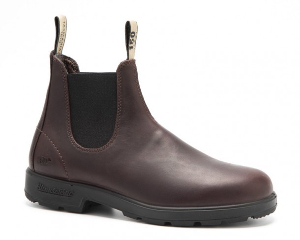 Blundstone 150 anniversary special edition auburn brown boots