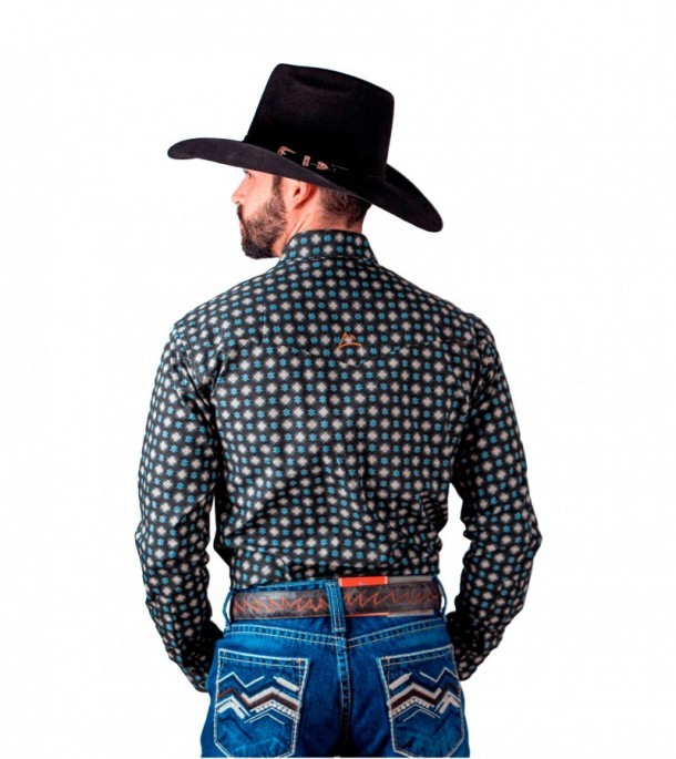 Camisas moda cowboy hombre