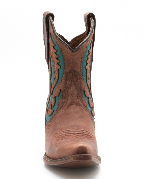 Women western style short boots