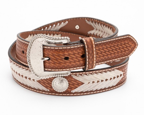 Traditional cowboy belts