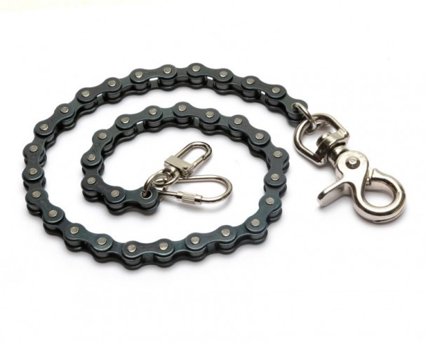 Black trouser chains