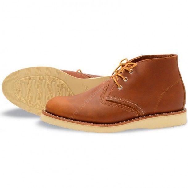 3140 Chukka Oro-iginal | Zapato con cordones Red Wing cuero natural para hombre