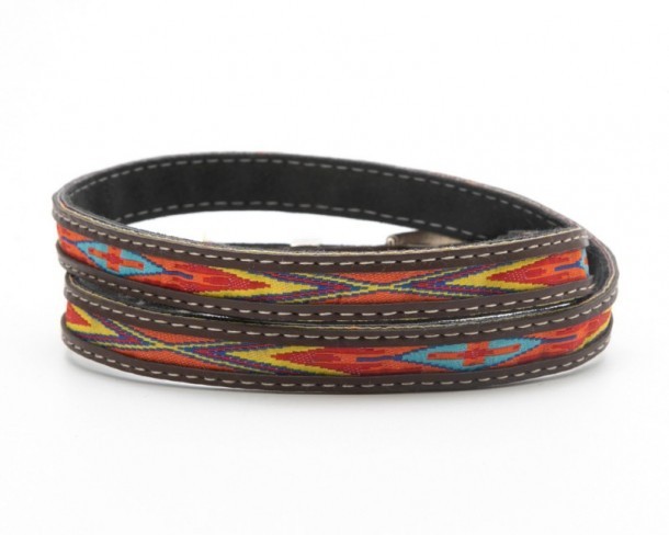 Color mosaic hatband