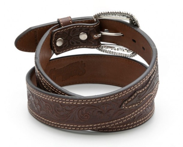 Thick cowboy belts