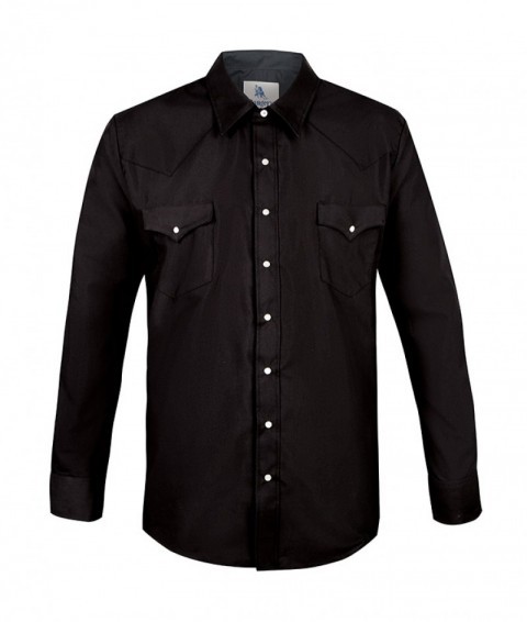 Camisa CLHS2003-Black Western Wear,  