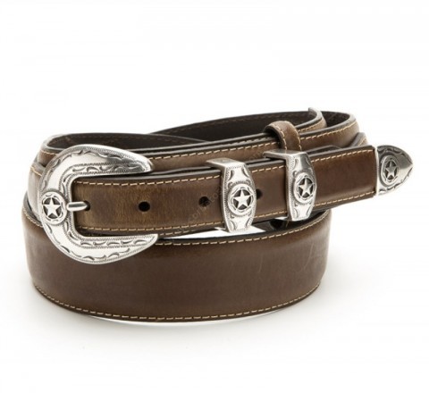 Nocona Bullhide Leather Belt - Black - Stampede Tack & Western Wear