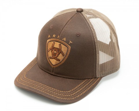 Gorra beisbolera marrón ariat perfecta para cualquier ocasión disponible en Corbeto