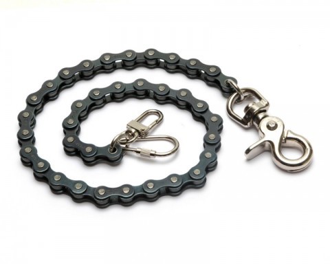 Black trouser chains