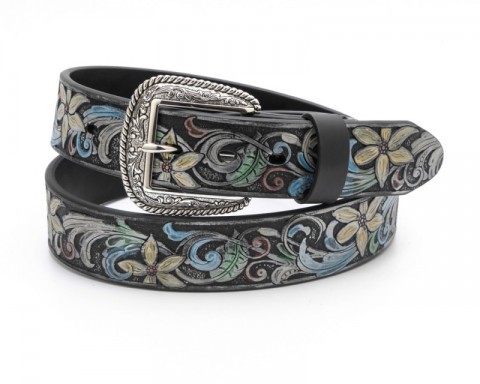 Women line dance belts